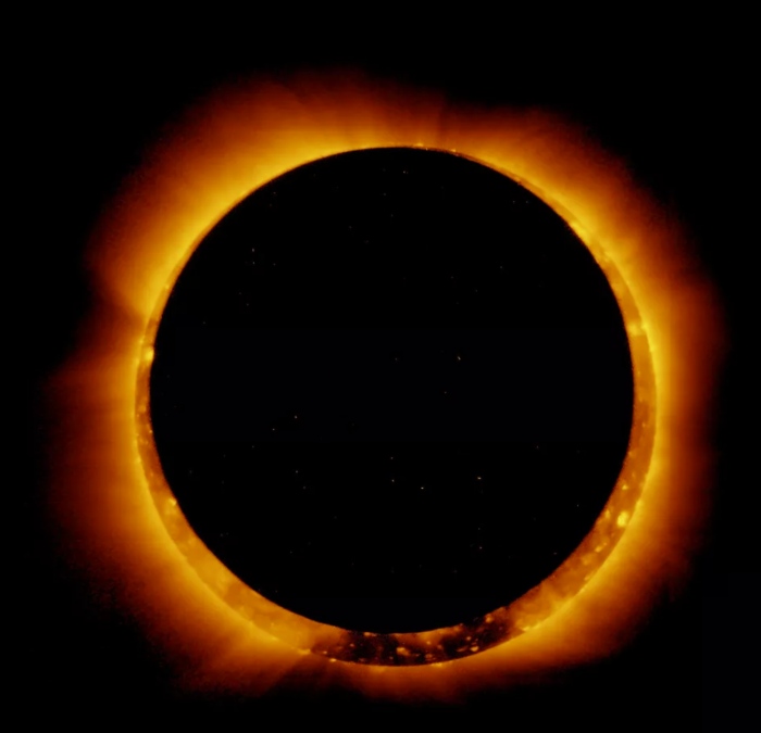 2021年第一次日食将在天空中呈现一个火环但仅有少数人能看到